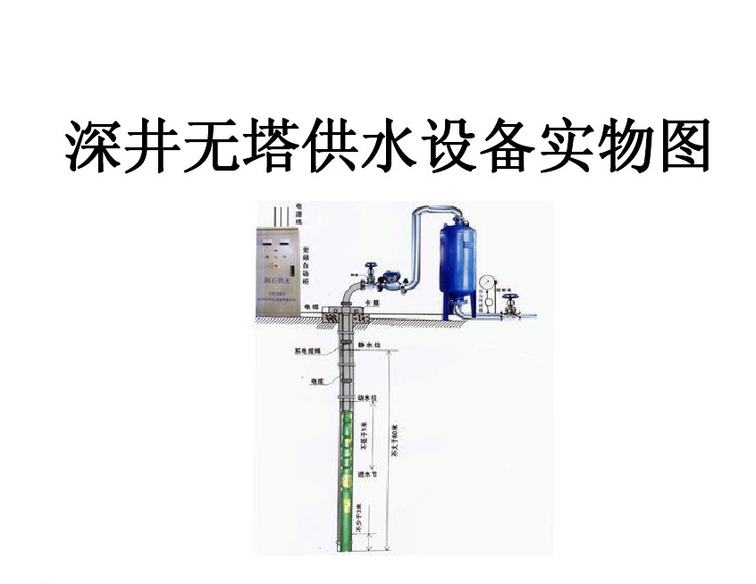 包头九原区井泵无塔式供水设备